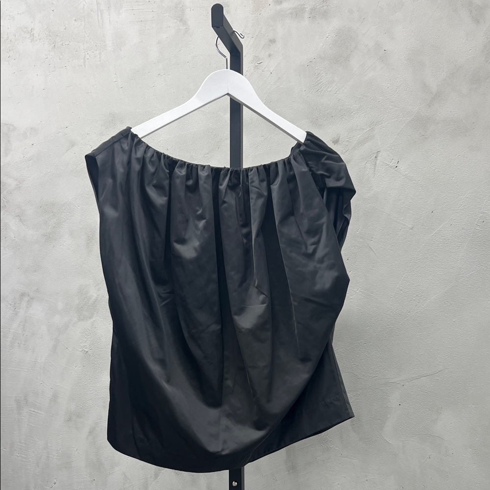 Elegant Black Off-Shoulder Blouse